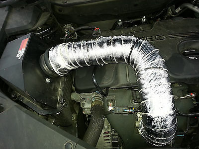 METAL ALUMINIZED FIBERGLASS TUBE HOSE PIPE HEAT WRAP KIT TURBO HEAT SHIELD 50 FT - Fresh Stock Dated October 2025