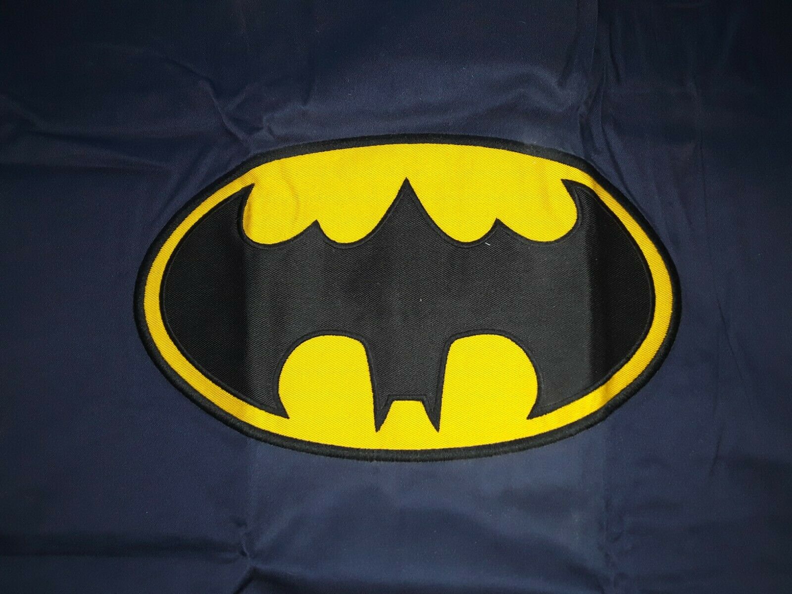 pottery barn kids batman applique sham navy and yellow nwt - Fresh Stock Dated October 2025