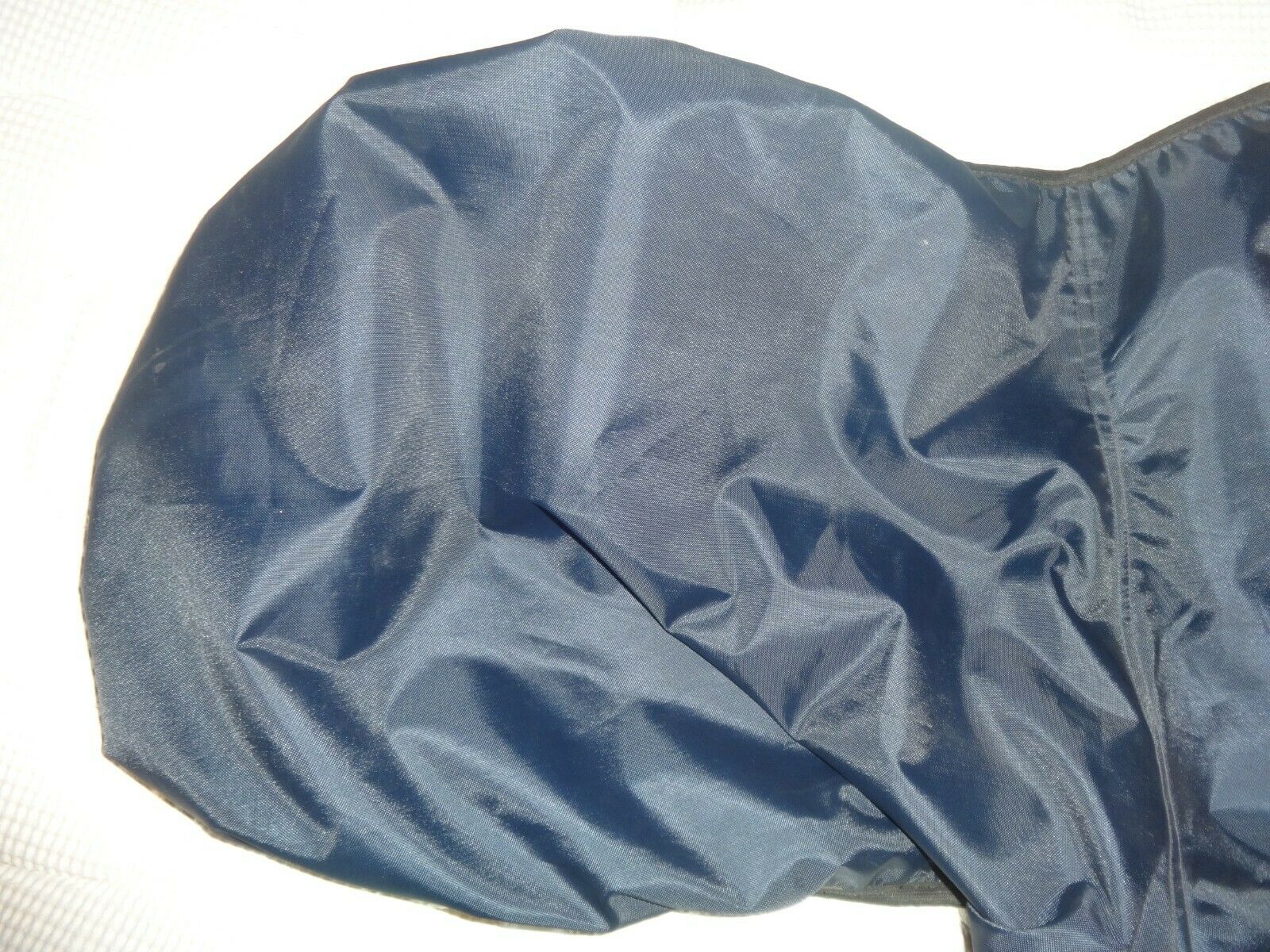 DOVER English BLUE Saddle Cover - Fitted - Vinyl, Soft Flannel - NICE - Fresh Stock Dated October 2025