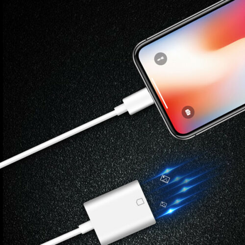 SD Card Reader for iPad iPhone11 XS XR 8 Camera Memory Card Adapter - Fresh Stock Dated October 2025