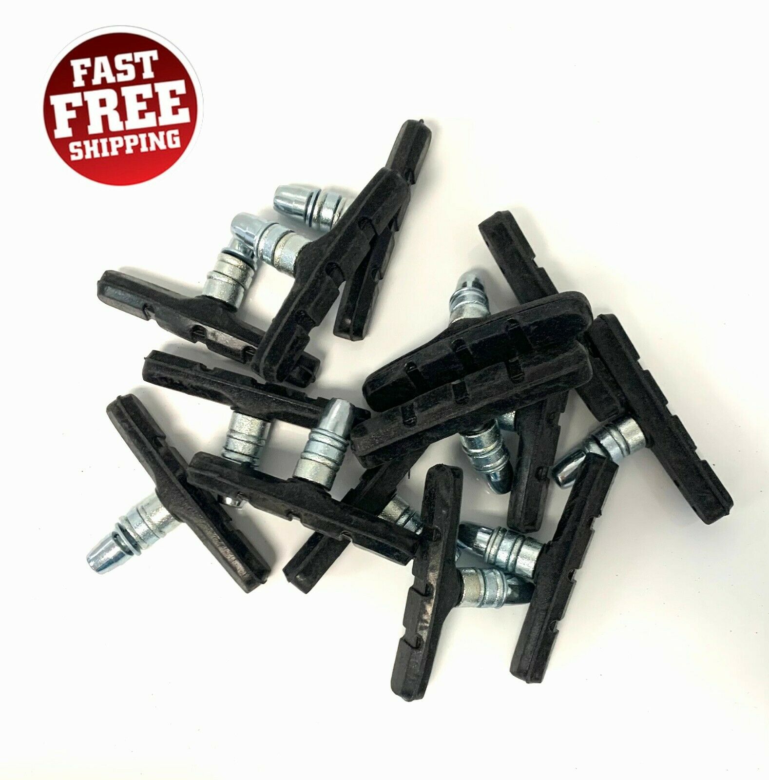 Mountain Bike MTB BMX V Brake Pads Shoes 60mm by bulk! - Fresh Stock Dated October 2025