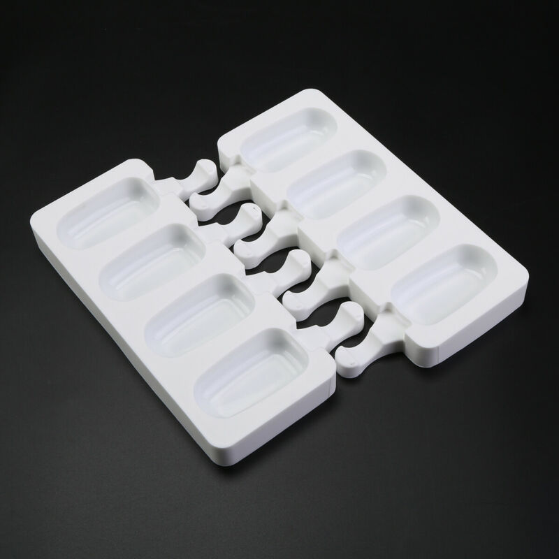 4Pack Cell Popsicle Molds Silicone DIY Frozen Ice Cream Mold Ice Lolly Pop Maker - Fresh Stock Dated October 2025