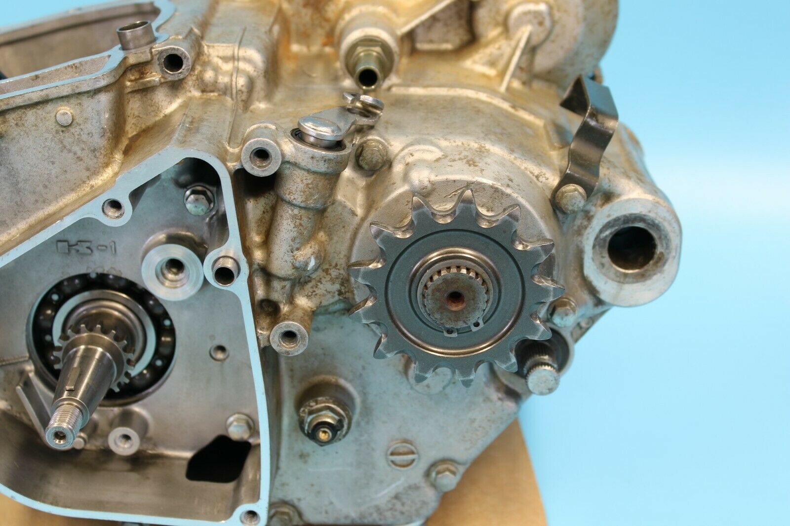 2006 06 KX250F KX 250F Bottom End Crank Shaft WEISCO Crank Crankcase Case - Fresh Stock Dated October 2025