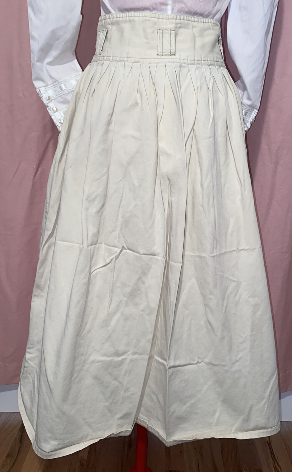 Vintage Gunne Sax STYLE skirt Sz 12 W/ Pockets & Belt Loops - Fresh Stock Dated October 2025