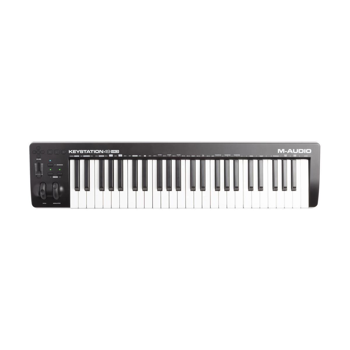 M-Audio Keystation 49 MK3 49-Key USB Powered MIDI Keyboard Controller - Fresh Stock Dated October 2025
