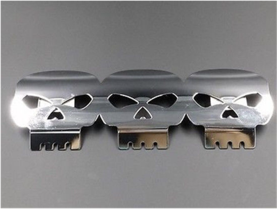 Exhaust Muffler Pipe Heat Shield Cover Heel Guard For Motorcycle Chopper Custom - Fresh Stock Dated October 2025