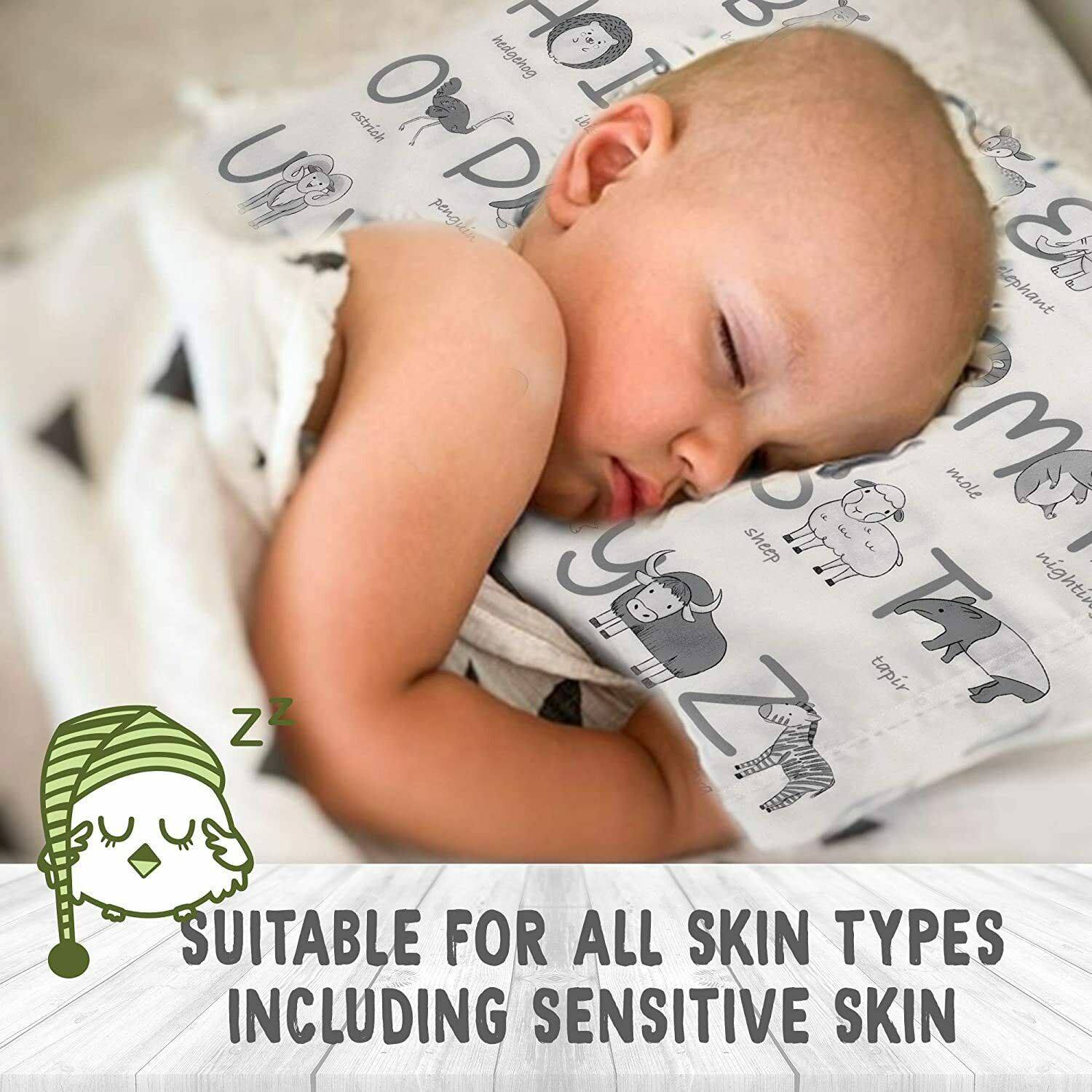 Toddler Pillowcase For 13X18 Pillow - Organic Toddler Pillow Case for Girl, Boy - Fresh Stock Dated October 2025