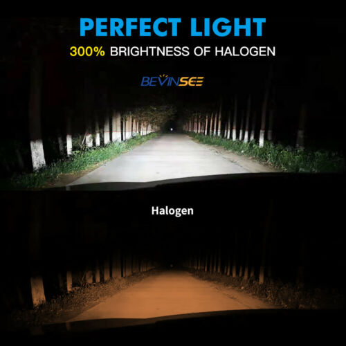2x Motorcycle Low Beam Bulb For Suzuki GSXR600 GSXR750 GSXR1000 H7 LED Headlight - Fresh Stock Dated October 2025