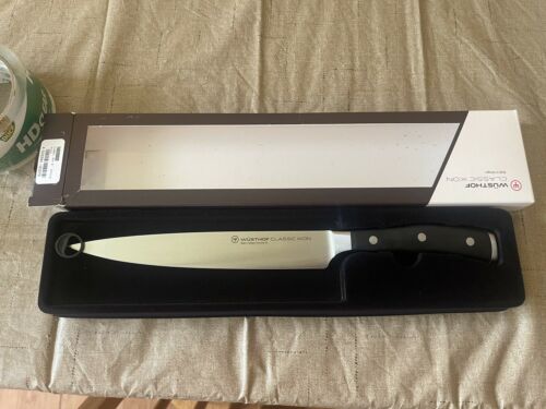Wusthof Classic Ikon 8” Carving Knife - Fresh Stock Dated October 2025