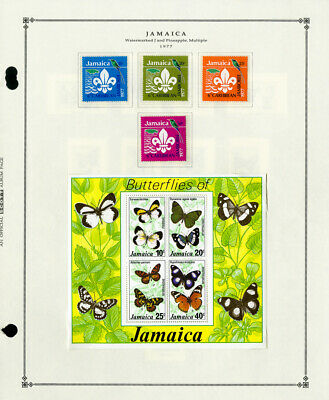 Jamaica Loaded Mint 1960s to 1980 Stamp Collection - Fresh Stock Dated October 2025