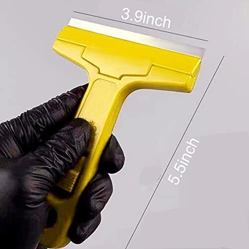 2pack Razor Blade Scraper, Industry Glass Window Scraper, Heavy Duty Cleaning Sc - Fresh Stock Dated October 2025