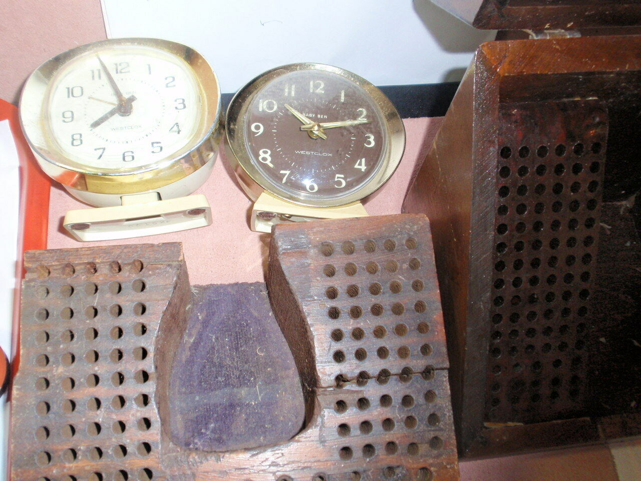 USA C&E Jewelry Tool& watch Staking Wood Box & Watch Movement case Lot #NBX JP26 - Fresh Stock Dated October 2025