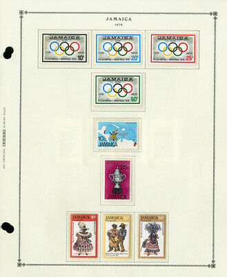 Jamaica Loaded Mint 1960s to 1980 Stamp Collection - Fresh Stock Dated October 2025
