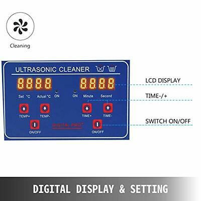 VEVOR Ultrasonic Cleaner 2L Ultrasonic Parts Cleaner Professional Stainless S... - Fresh Stock Dated October 2025