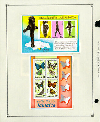Jamaica Loaded Mint 1960s to 1980 Stamp Collection - Fresh Stock Dated October 2025