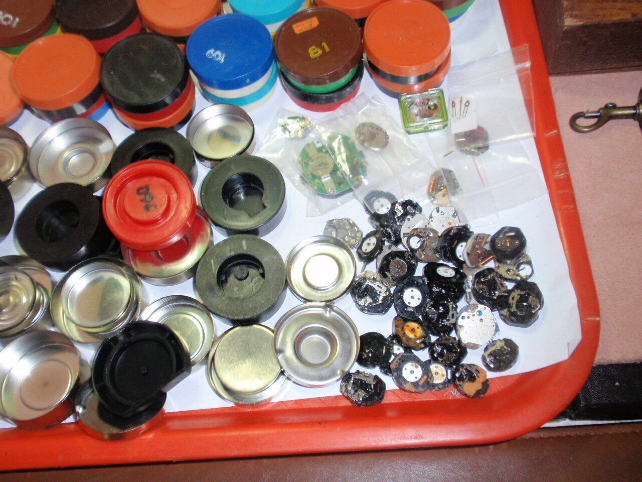 USA C&E Jewelry Tool& watch Staking Wood Box & Watch Movement case Lot #NBX JP26 - Fresh Stock Dated October 2025