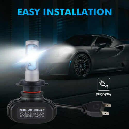 2x Motorcycle Low Beam Bulb For Suzuki GSXR600 GSXR750 GSXR1000 H7 LED Headlight - Fresh Stock Dated October 2025