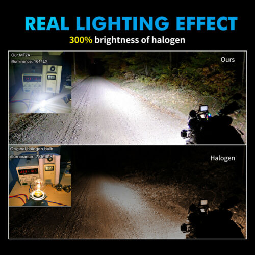 9003 H4 HB2 LED Headlight Bright Bulbs For Can-Am Spyder ST-S SM5 2013 2014 2015 - Fresh Stock Dated October 2025