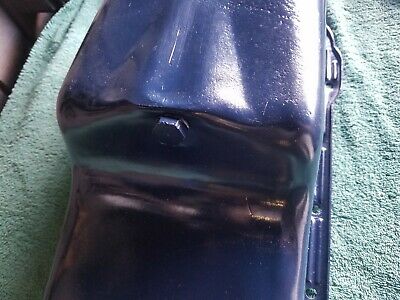 EARLY 1960's FORD FE 332-390 OIL PAN WITH FRONT DRAIN PLUG - Fresh Stock Dated October 2025