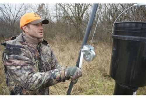 Tripod Deer Hanger Hoist 500 lb Winch Lift System Hog Game Hunting Portable - Fresh Stock Dated October 2025
