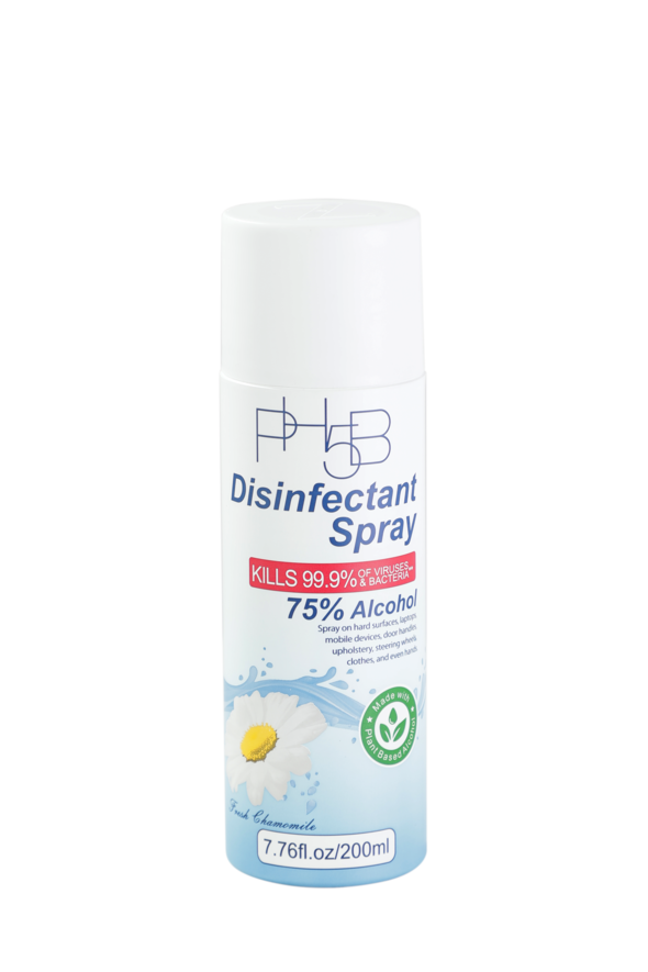PH5B 75% Alcohol Disinfectant Spray 200ml - Fresh Stock Dated October 2025