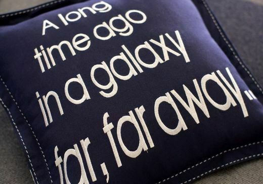 Pottery Barn Kids VINTAGE Star Wars 'A long time ago in a Galaxy' Sham RARE/NWT! - Fresh Stock Dated October 2025