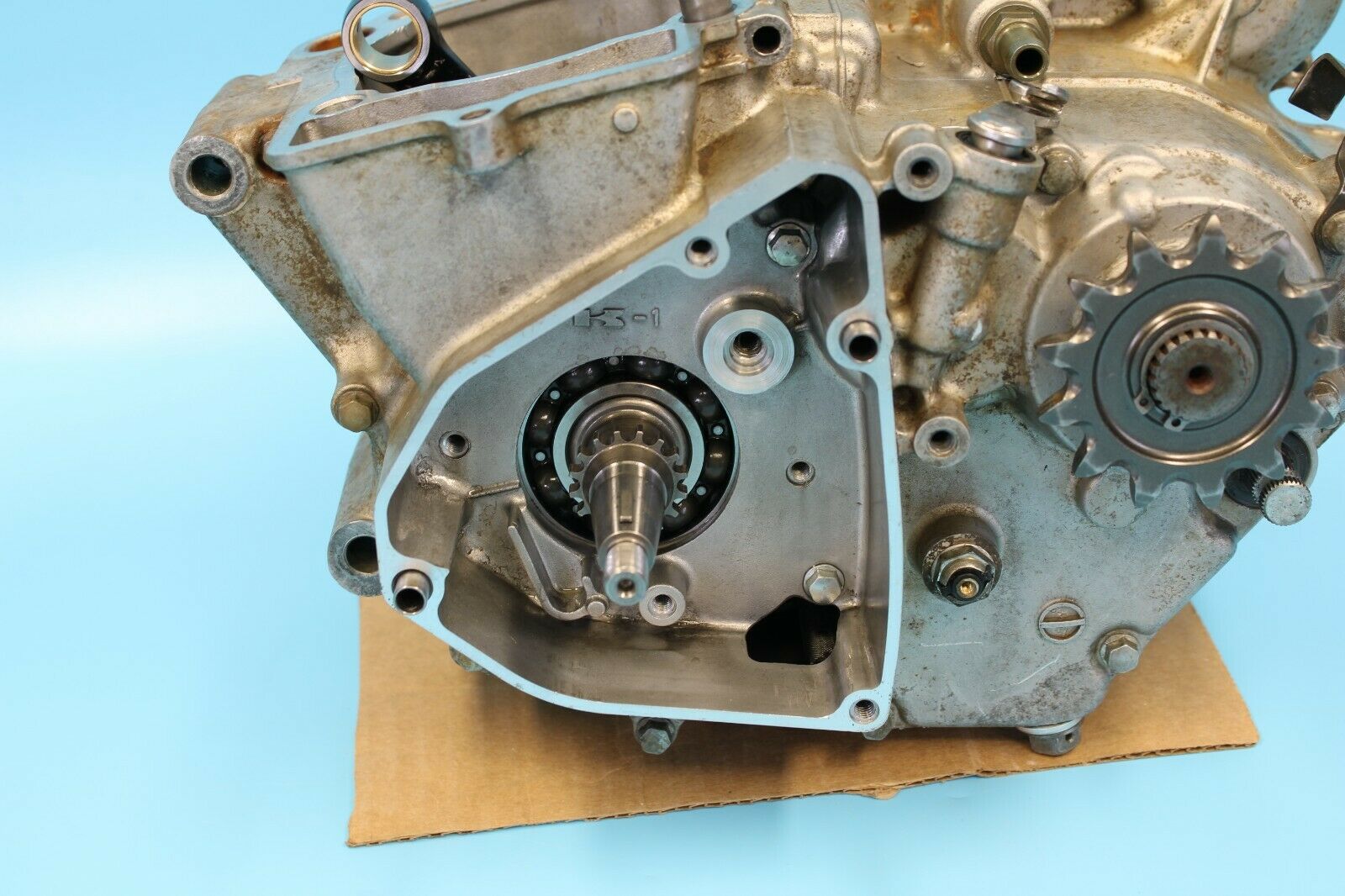 2006 06 KX250F KX 250F Bottom End Crank Shaft WEISCO Crank Crankcase Case - Fresh Stock Dated October 2025