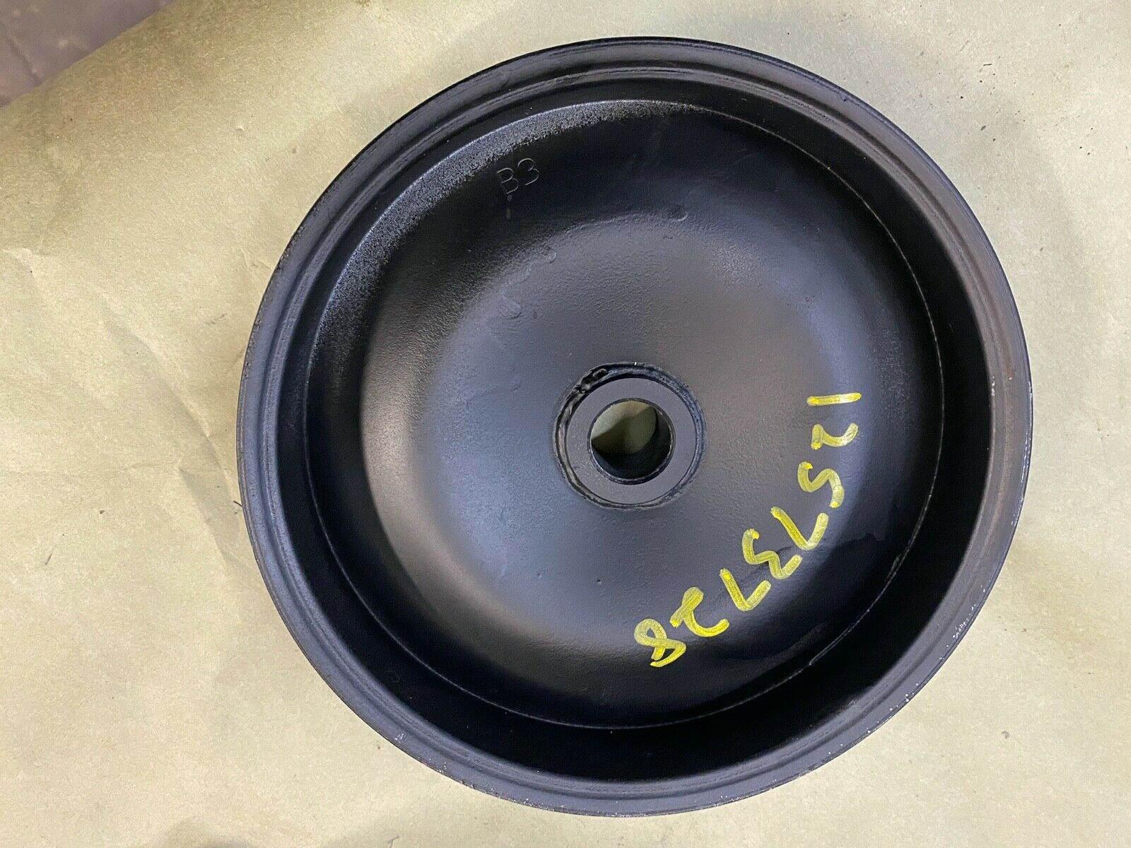 Volvo Penta Power Steering Serpentine Pulley 12573728 for SX sterndrives and oth - Fresh Stock Dated October 2025