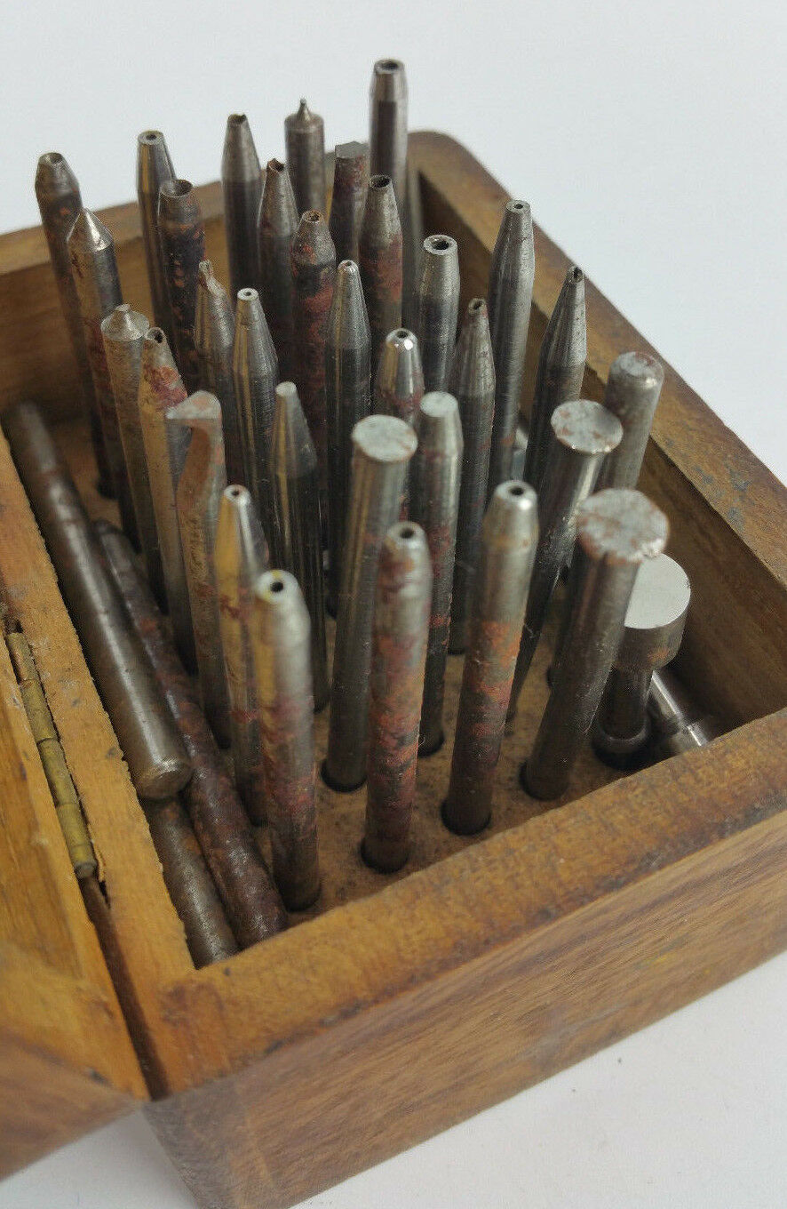 G. BOLEY Watchmakers Staking Tools in Original Wooden Box Antique Vintage - Fresh Stock Dated October 2025