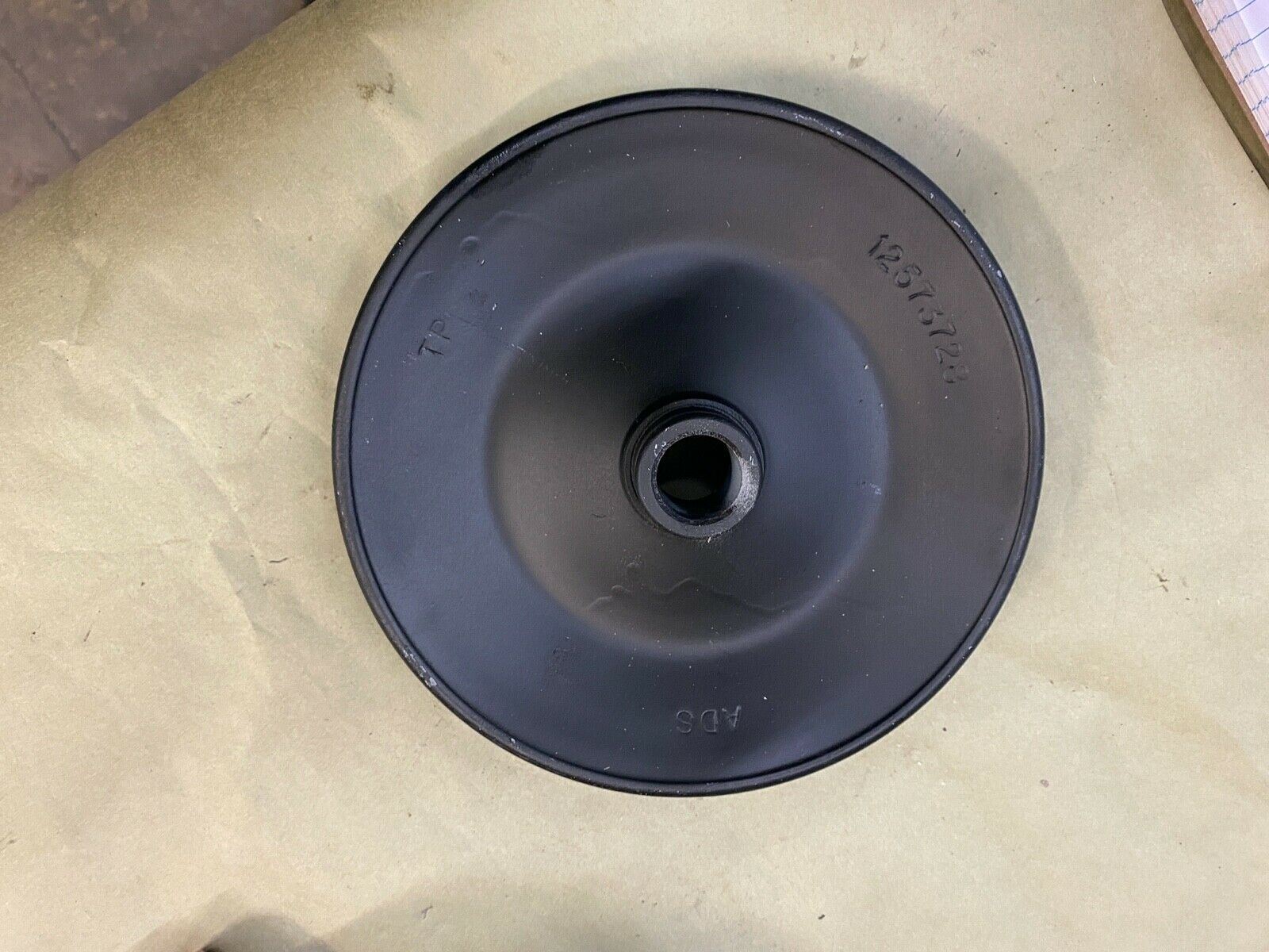 Volvo Penta Power Steering Serpentine Pulley 12573728 for SX sterndrives and oth - Fresh Stock Dated October 2025
