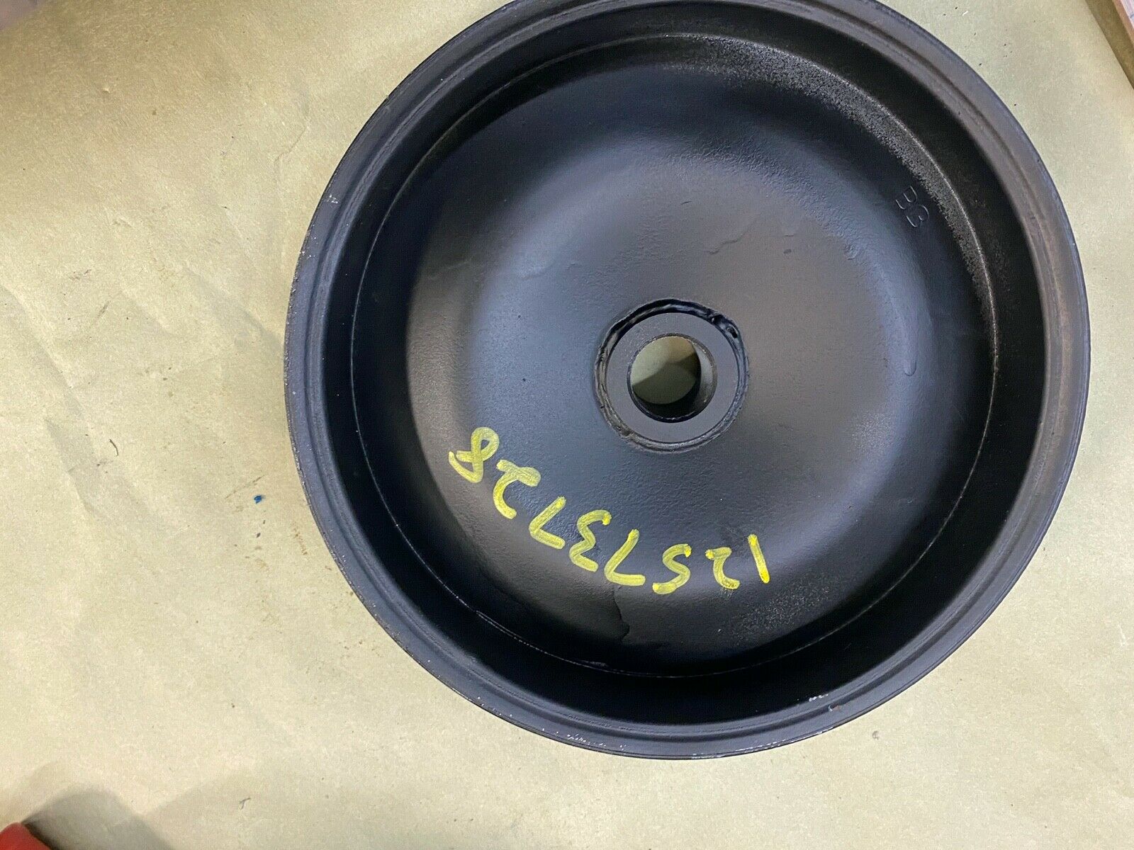 Volvo Penta Power Steering Serpentine Pulley 12573728 for SX sterndrives and oth - Fresh Stock Dated October 2025