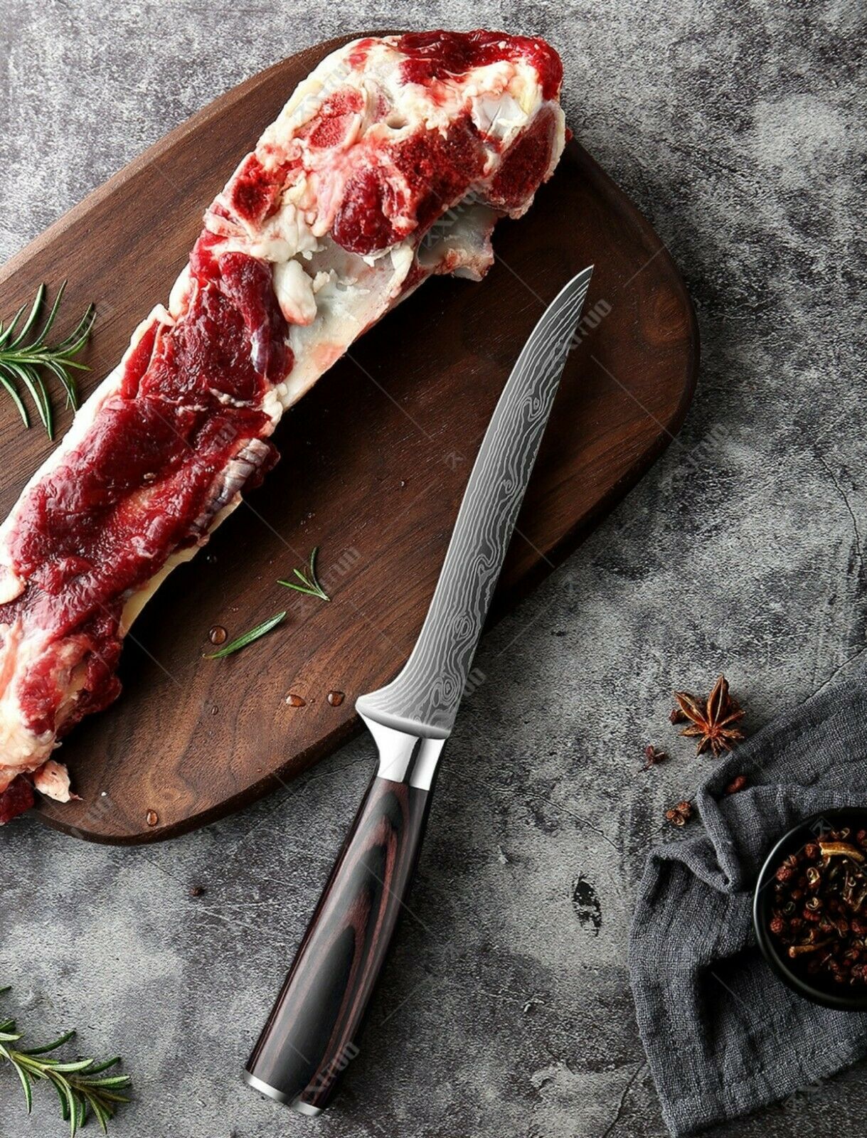 Kitchen Knife set Professional Stainless Steel Damascus Cleaver Japan Chef - Fresh Stock Dated October 2025