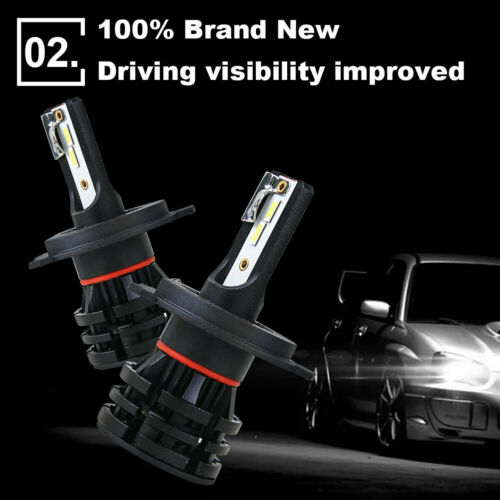 LED Headlight Conversion kit H4 9003 6000K White For 2006-2013 Isuzu NPR-HD F2 - Fresh Stock Dated October 2025