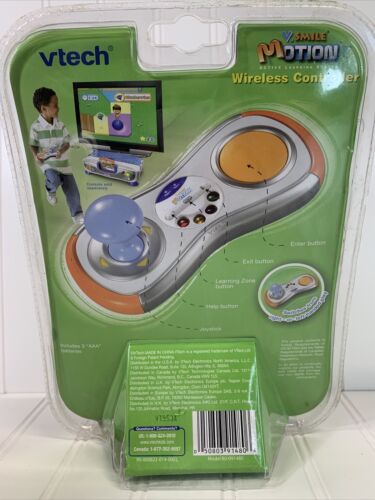 Vtech V.Smile V-MOTION Wireless Gamepad Joystick Controller Sealed NEW - Fresh Stock Dated October 2025