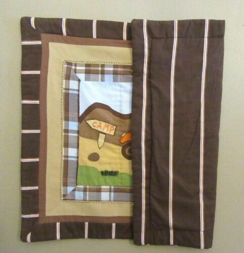 Woolrich Kids Camping Theme Quilted Standard Pillow Sham Big Bear Camp - Fresh Stock Dated October 2025