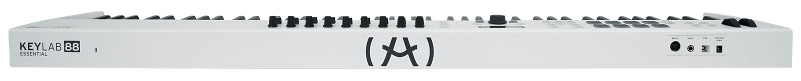 Arturia KeyLab Essential 88-Key USB MIDI Keyboard Controller in White+Software - Fresh Stock Dated October 2025