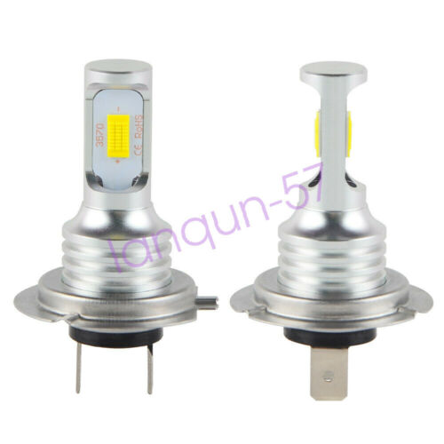 For Yamaha YZF-R6 2003-2015 YZF-R1 2007-2014 LED Headlight H7 Bulbs 6000K White - Fresh Stock Dated October 2025