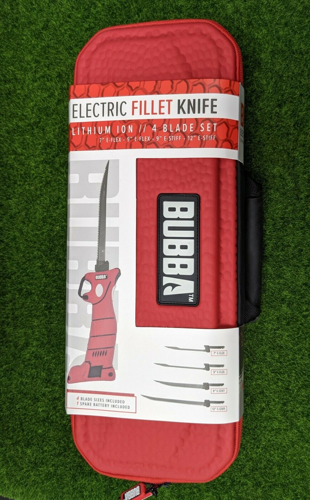 Bubba Multi-Flex Electric Fillet Knife Set, Full Tang, 4 Knives in 1 - 1095705 - Fresh Stock Dated October 2025