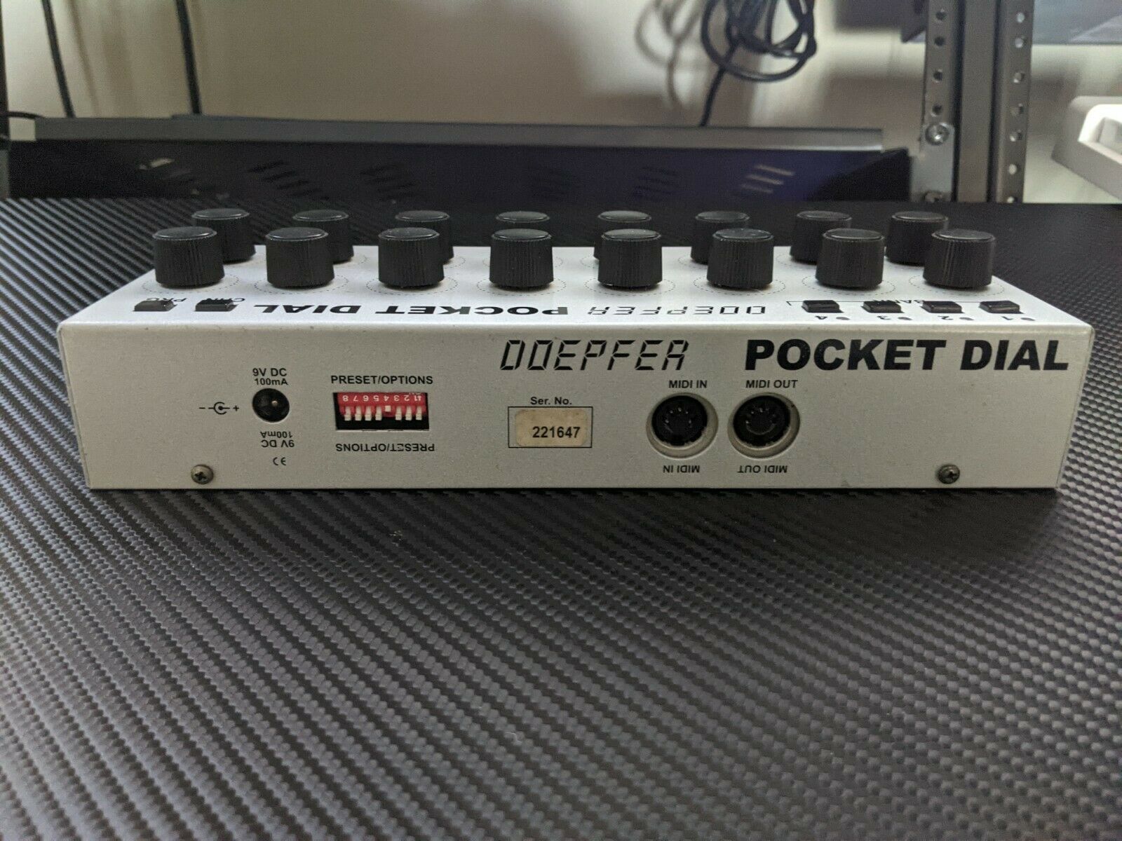 Doepfer Pocket Dial MIDI controller with 4 banks of 16 endless encoders - Fresh Stock Dated October 2025