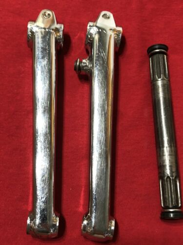 90’s TORKER CHROME 180mm CRANK SET OLD SCHOOL BMX CRANKS - Fresh Stock Dated October 2025
