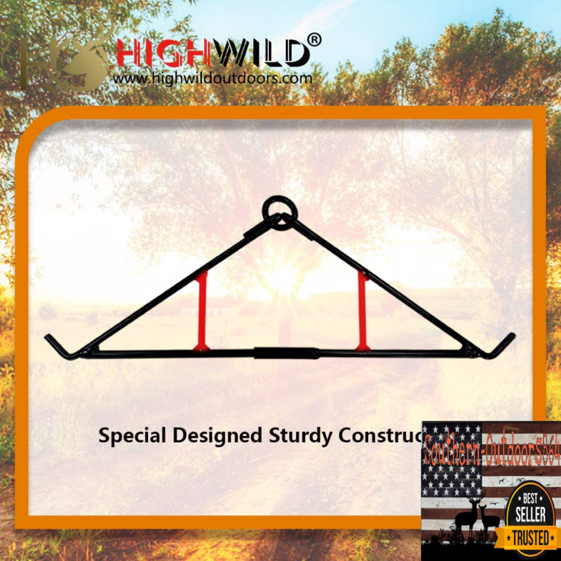 Highwild Game Hanging Gambrel & Hoist Kit - Fresh Stock Dated October 2025