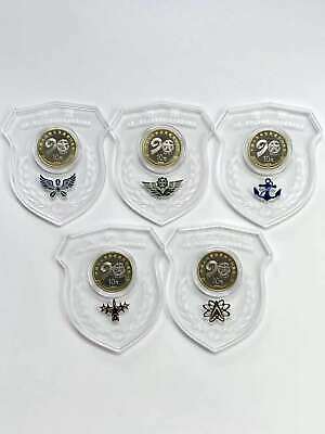China Medals Set (5 pcs, complete set) - Chinese Army - Fresh Stock Dated October 2025