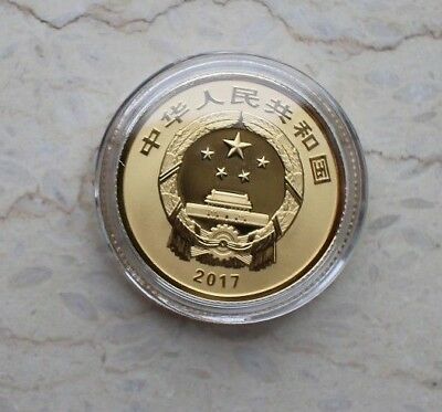 China 2017 Gold and Silver Coins Set-Chinese Auspicious Culture-Nian Nian You Yu - Fresh Stock Dated October 2025