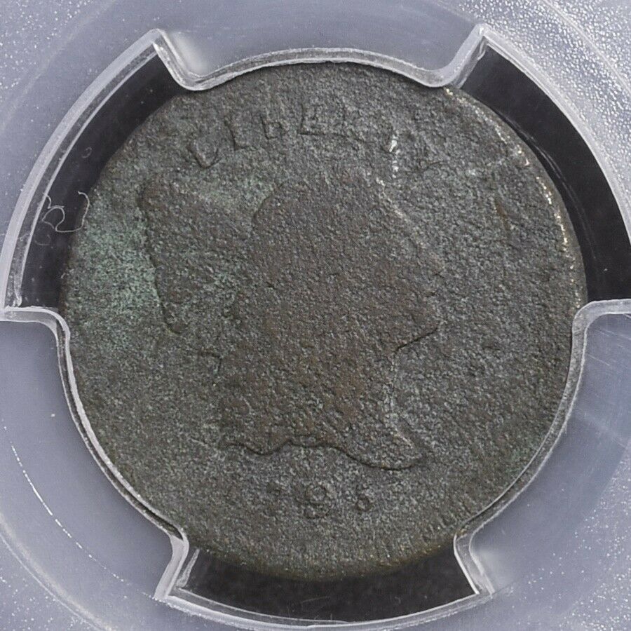 1795 Half Cent - Lettered Edge - PCGS Good Details (#28580) - Fresh Stock Dated October 2025