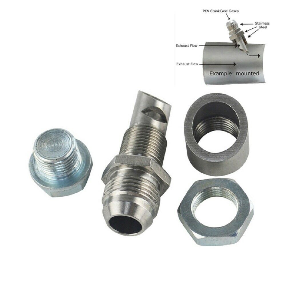 Silver E-VAC Scavenger Kit Universal With T304 Exhaust Vacuum SS E-VAC Fitting - Fresh Stock Dated October 2025