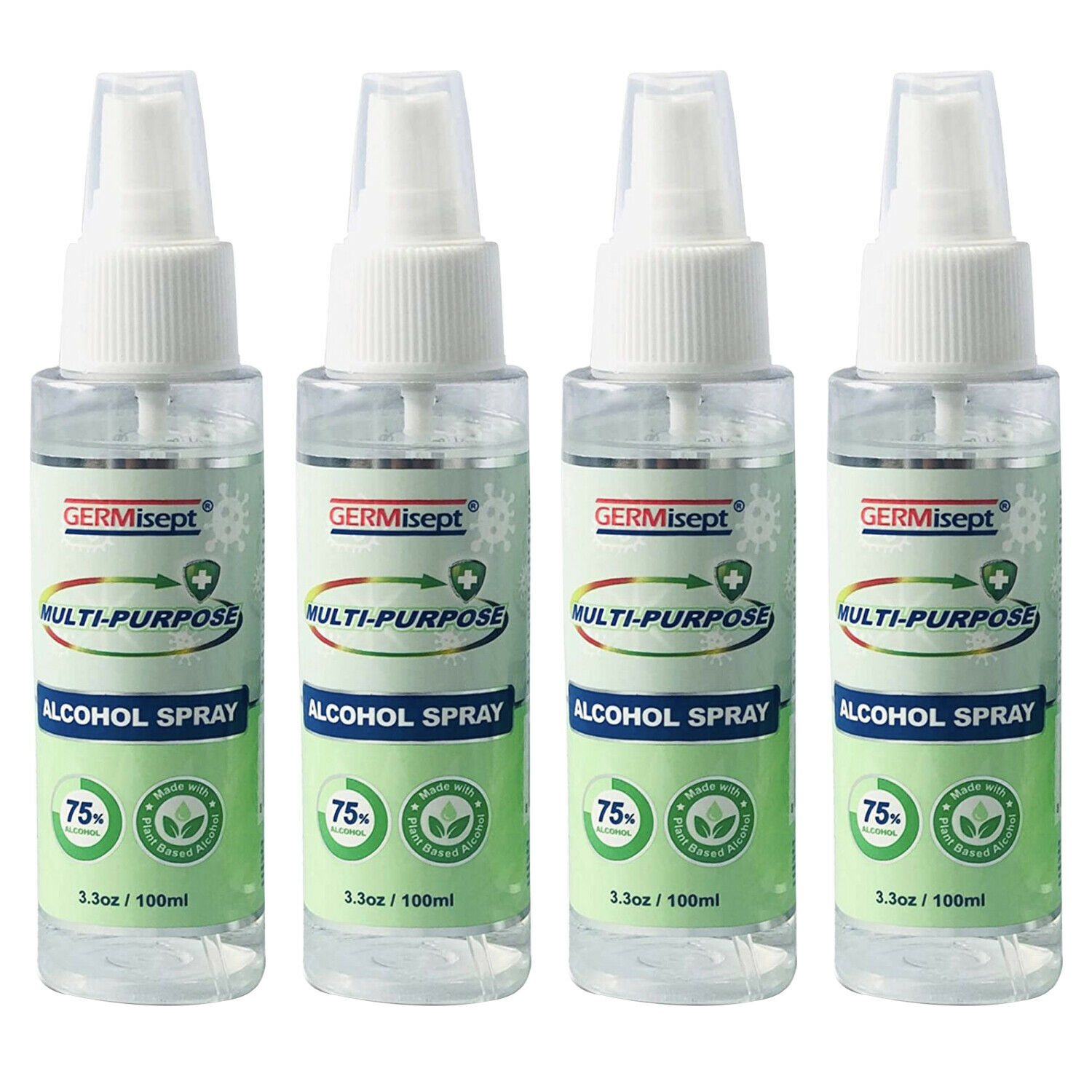 24 Pack Germisept Multi-Purpose 75% Alcohol Disinfecting Spray Multipupose Use - Fresh Stock Dated October 2025