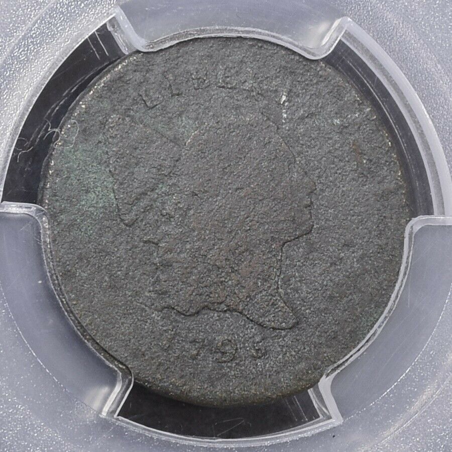 1795 Half Cent - Lettered Edge - PCGS Good Details (#28580) - Fresh Stock Dated October 2025