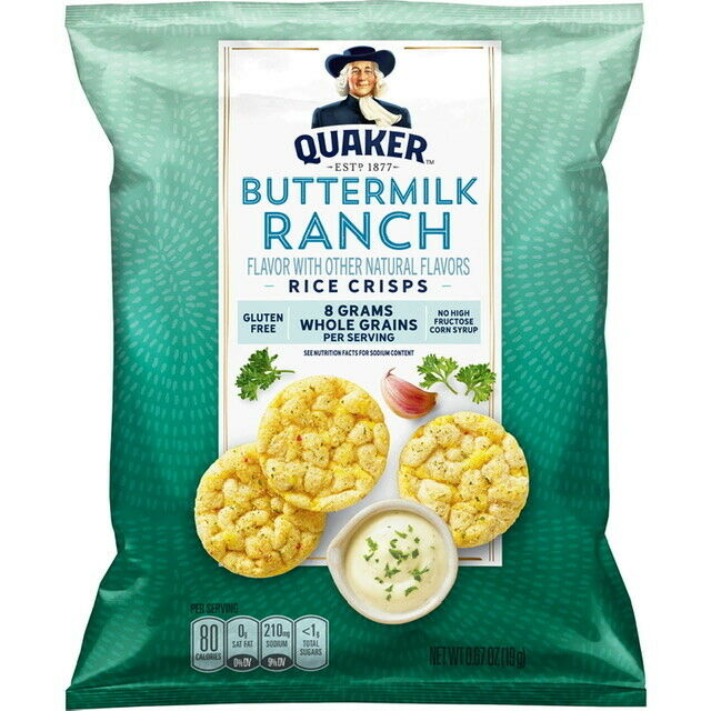 Quaker Rice Crisps Variety Pack (36 pk.) GREAT VALUE & SERVICE!! - Fresh Stock Dated October 2025