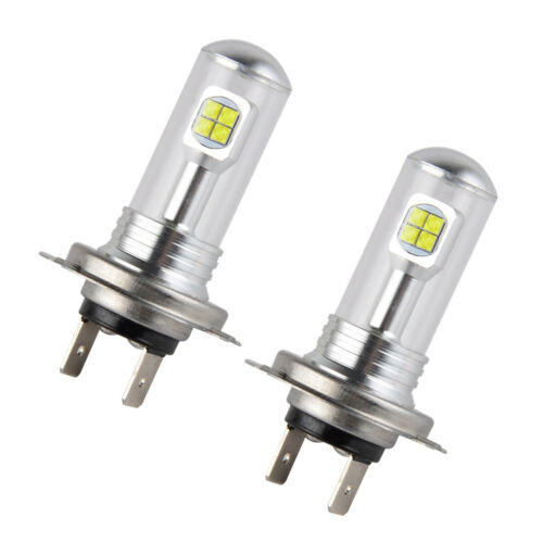 For Suzuki GSXR600 2004-2007 2011-2017 2018 LED Headlight 80W White H7 2x Bulbs - Fresh Stock Dated October 2025