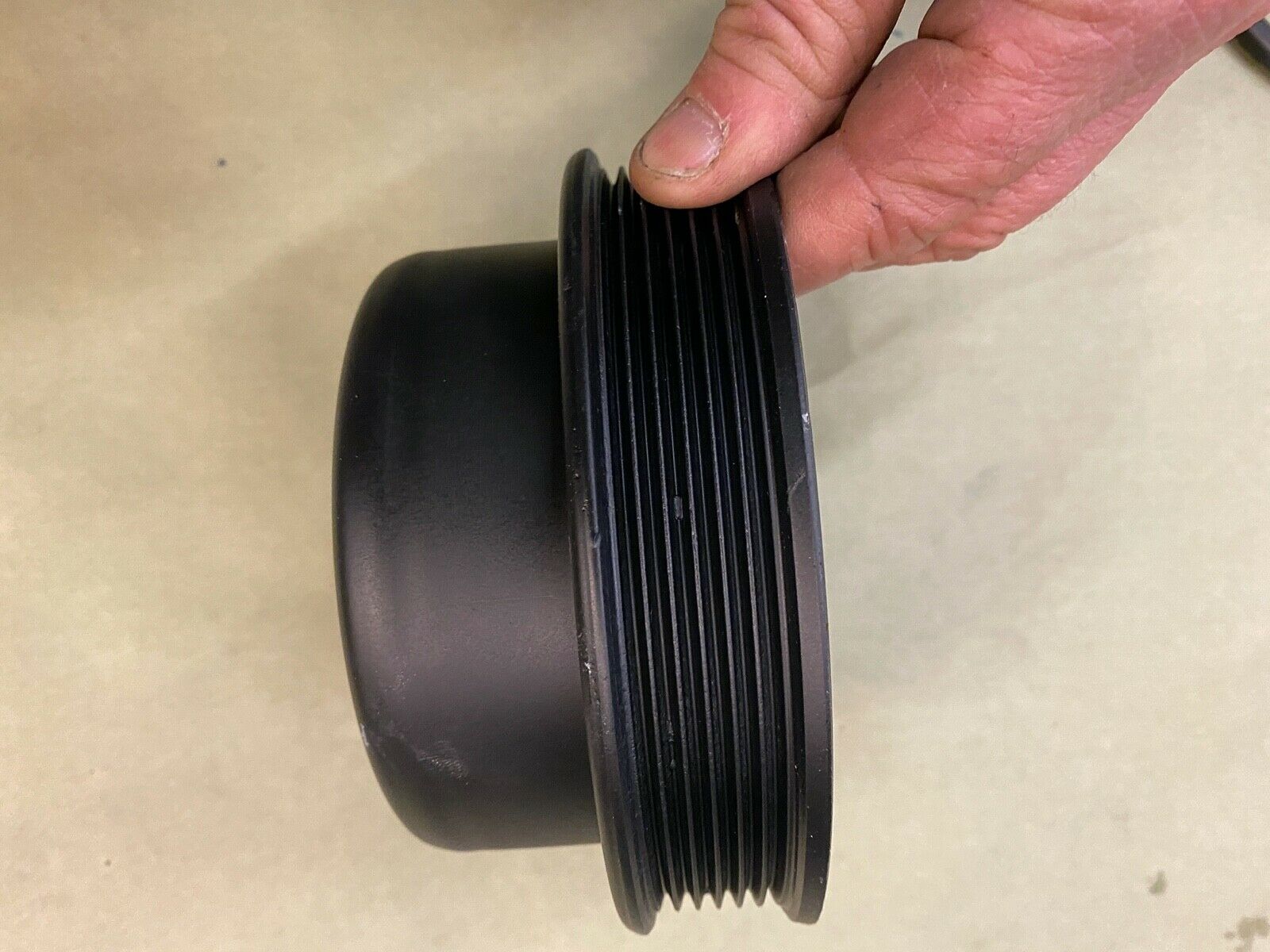 Mercruiser Pulley 807730 for late model V6 - V8 GM Base engines w/ serpentine be - Fresh Stock Dated October 2025